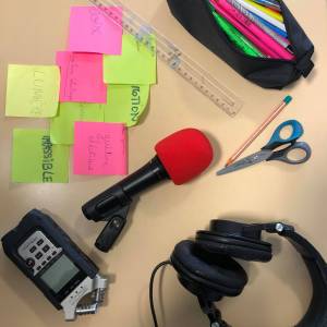 microphone matériels enregistrements madeleines sonore stella cohen hadria gabriel drouet